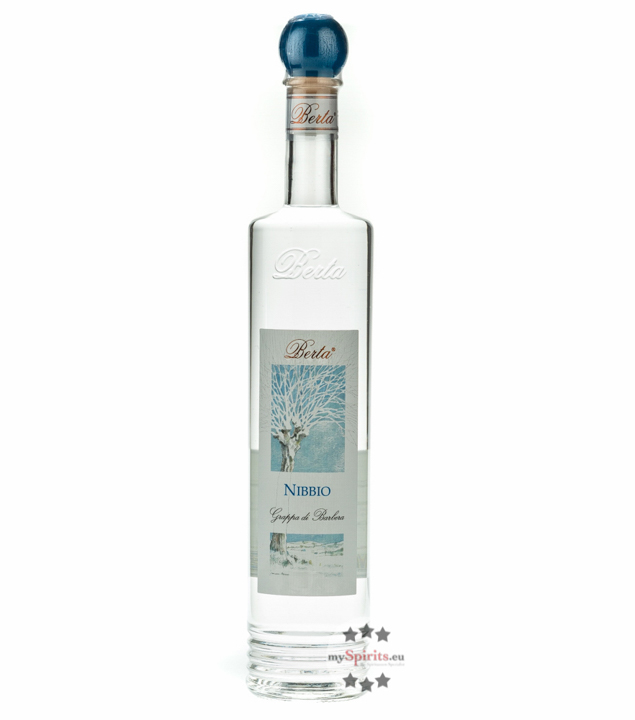 Berta Nibbio Grappa di Barbera (40 % vol., 0,7 Liter) von Distillerie Berta