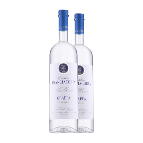 Grappa Franciacorta La Corte 1 L (Karton mit 2 Flaschen von 1 L) von Distillerie Franciacorta