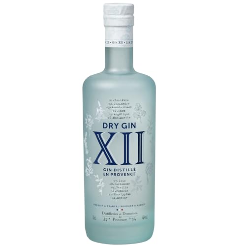 Distilleries et Domaines de Provence - Gin XII/Gin mit 12 Kräutern aus Frankreich (1 x 0.7l) von Distilleries et Domaines de Provence