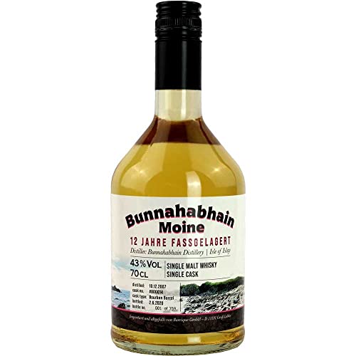 Whisky Bunnahabhain Moine 2007 2007 Single Islay Malt Whisky Vegan Distillery Bunnahabhain Deutschland 700ml-Fl von Distillery Bunnahabhain