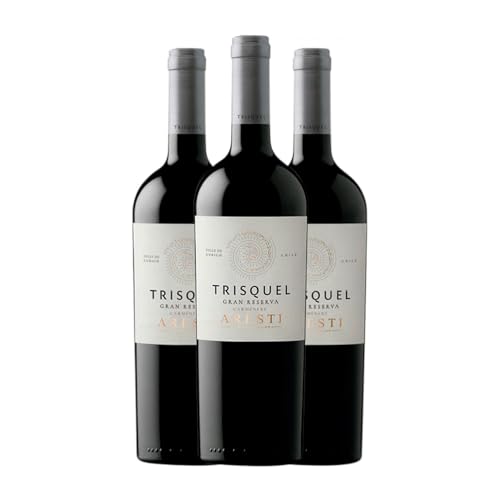 Aresti Trisquel Carmenère Große Reserve 75 cl (Schachtel mit 3 Flaschen von 75 cl) von Distribuidor