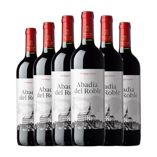 Ayuso Abadía del Roble La Mancha 75 cl (Schachtel mit 6 Flaschen von 75 cl) von Distribuidor