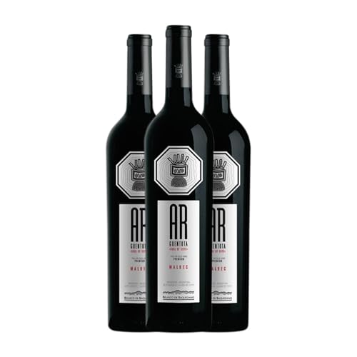 Belasco de Baquedano AR Guentota Malbec Mendoza 75 cl (Schachtel mit 3 Flaschen von 75 cl) von Distribuidor