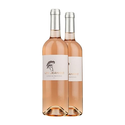 Brotte Les Jeannes Côtes de Provence 75 cl (Schachtel mit 2 Flaschen von 75 cl) von Distribuidor