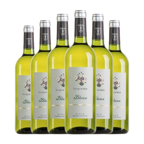 Burgo Viejo Blanco Organic Rioja 75 cl (Schachtel mit 6 Flaschen von 75 cl) von Distribuidor