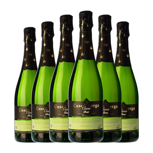 Cuscó Berga Premium Brut Cava Reserve 75 cl (Schachtel mit 6 Flaschen von 75 cl) von Distribuidor