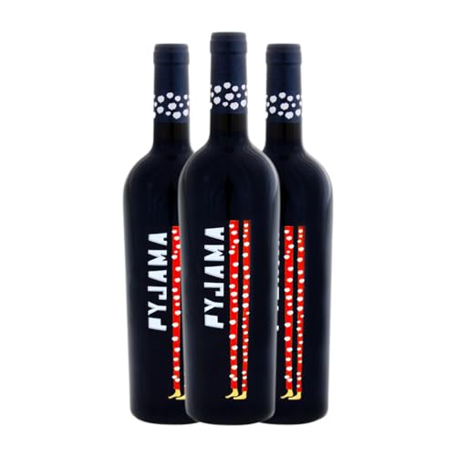 Demencia de Autor Pyjama Mencía Bierzo Eiche 75 cl (Schachtel mit 3 Flaschen von 75 cl) von Distribuidor