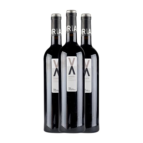 Diez-Caballero Victoria Tempranillo Rioja Reserve 75 cl (Schachtel mit 3 Flaschen von 75 cl) von Distribuidor