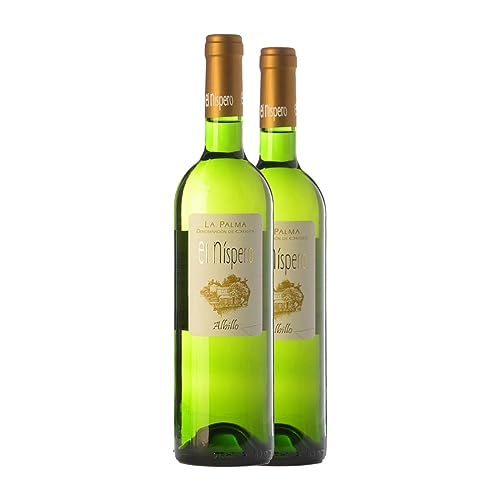 El Níspero Albillo La Palma 75 cl (Schachtel mit 2 Flaschen von 75 cl) von Distribuidor