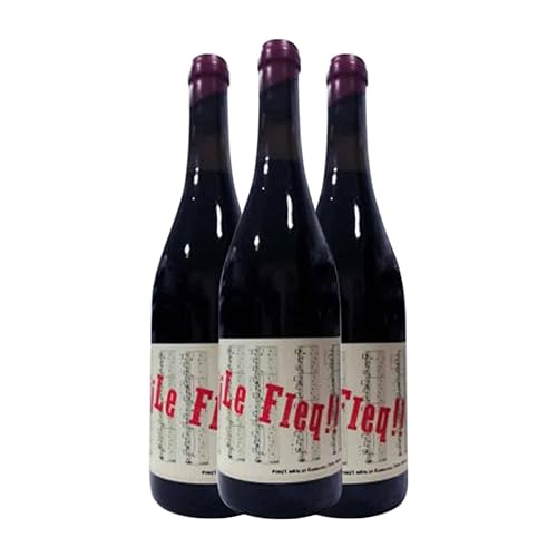 Flequi Berruti Le Fleq Pinot Schwarz Vino de la Tierra de Cádiz 75 cl (Schachtel mit 3 Flaschen von 75 cl) von Distribuidor