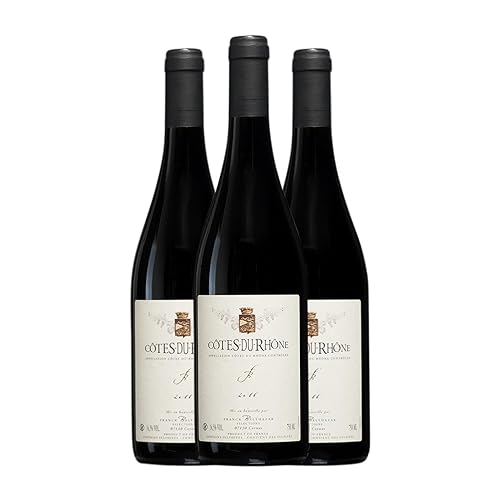 Franck Balthazar Côtes du Rhône 75 cl (Schachtel mit 3 Flaschen von 75 cl) von Distribuidor