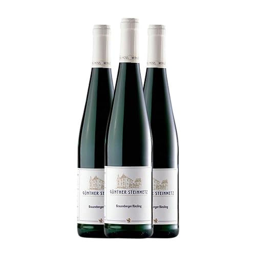 Günther Steinmetz Brauneberger Riesling Mosel Alterung 75 cl (Schachtel mit 3 Flaschen von 75 cl) von Distribuidor