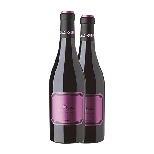 Hispano-Suizas Bassus Pinot Schwarz Süß Utiel-Requena 75 cl (Schachtel mit 2 Flaschen von 75 cl) von Distribuidor