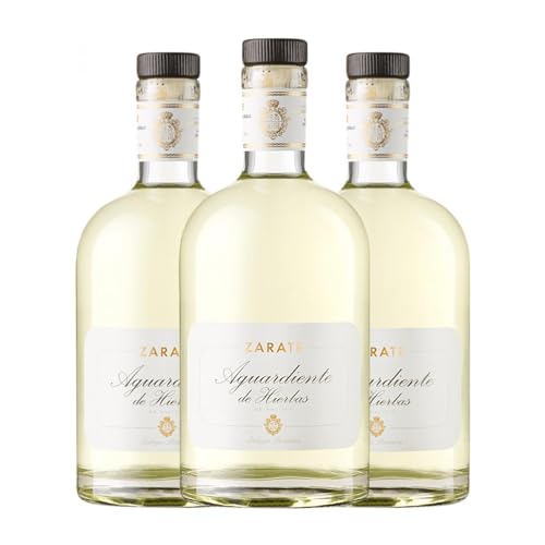 Kräuterlikör Zárate Aguardiente Medium Flasche 50 cl (Schachtel mit 3 Medium Flasche von 50 cl) von Distribuidor