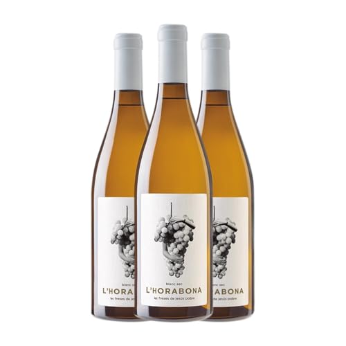 Les Freses L'Horabona Muscat von Alexandria Alicante 75 cl (Schachtel mit 3 Flaschen von 75 cl) von Distribuidor