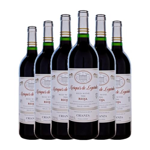 Marqués de Legarda Rioja Alterung 75 cl (Schachtel mit 6 Flaschen von 75 cl) von Distribuidor