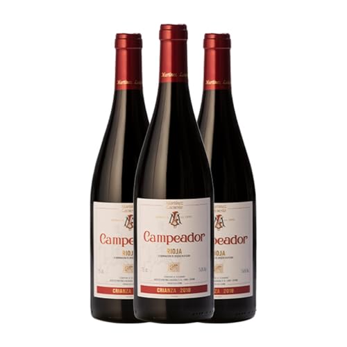 Martínez Lacuesta Campeador Rioja Alterung 75 cl (Schachtel mit 3 Flaschen von 75 cl) von Distribuidor