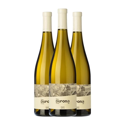 Mont-Rubí Finca Durona Blanc Parellada Penedès Alterung 75 cl (Schachtel mit 3 Flaschen von 75 cl) von Distribuidor