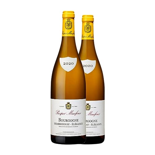 Prosper Maufoux Elégance Chardonnay Bourgogne Alterung 75 cl (Schachtel mit 2 Flaschen von 75 cl) von Distribuidor