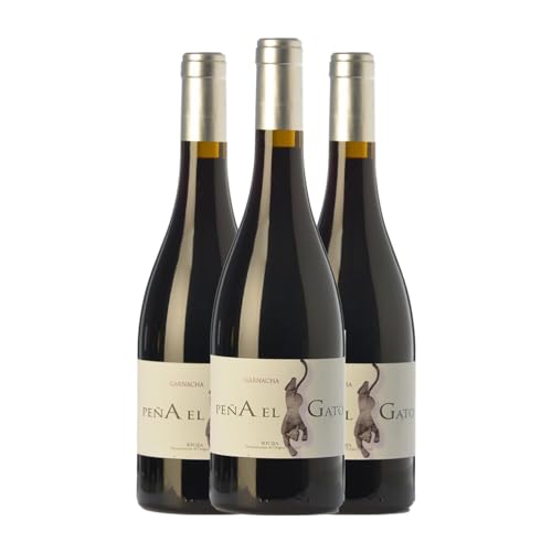 Sancha Peña El Gato Grenache Rioja Alterung 75 cl (Schachtel mit 3 Flaschen von 75 cl) von Distribuidor