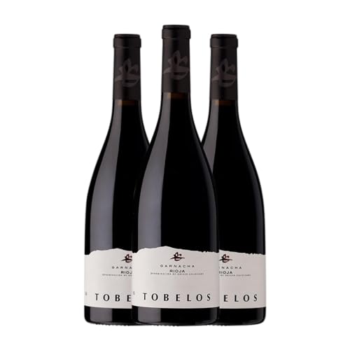 Tobelos Grenache Rioja Alterung 75 cl (Schachtel mit 3 Flaschen von 75 cl) von Distribuidor