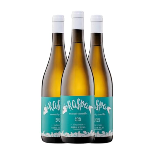 Viñedos Verticales La Raspa Sierras de Málaga Jung 75 cl (Schachtel mit 3 Flaschen von 75 cl) von Distribuidor