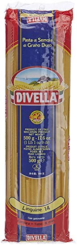 10x Pasta Divella 100% Italienisch N°14 Linguine 500g von Divella