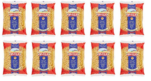 10x Pasta Divella 100% Italienisch N° 62 Paternosti Lisci 500 g von Divella