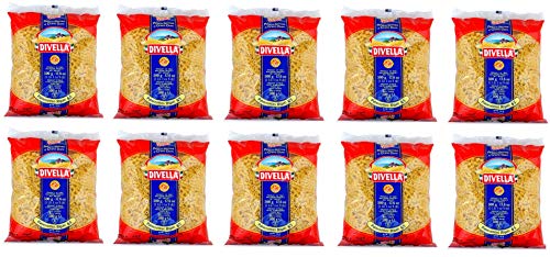 10x Pasta Divella 100% Italienisch N°65 Paternostini Rigati 500g von Divella