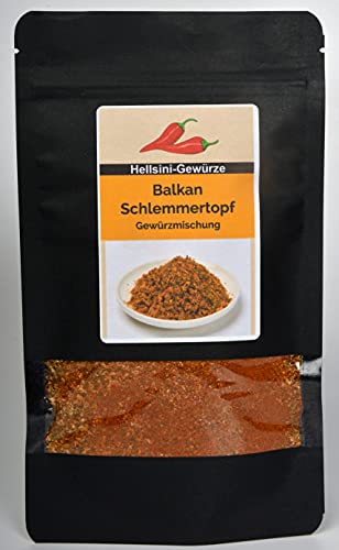 Balkan Schlemmer - Gewürzmischung 100g Premium Qualität Hellsini-Gewürze ohne Zusatzstoffe von Dixis Samen