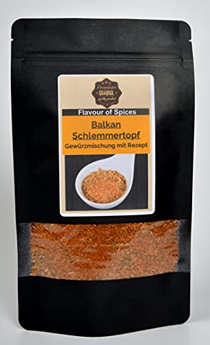 Balkan Schlemmertopf 100g Gewürzmischung Premium Qualität Flavour of Spices ohne Zusatzstoffe von Dixis Samen