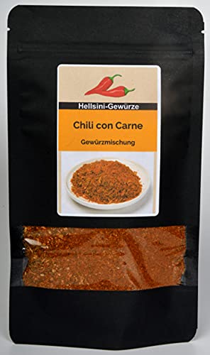 Chili-con-Carne - Gewürzmischung 100g Premium Qualität Hellsini-Gewürze ohne Zusatzstoffe von Dixis Samen
