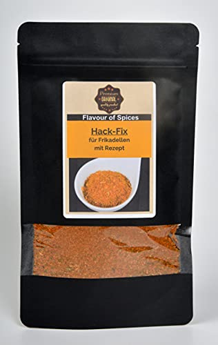 Hack-Fix für Frikadellen 100g Gewürzmischung Premium Qualität Flavour of Spices ohne Zusatzstoffe von Dixis Samen