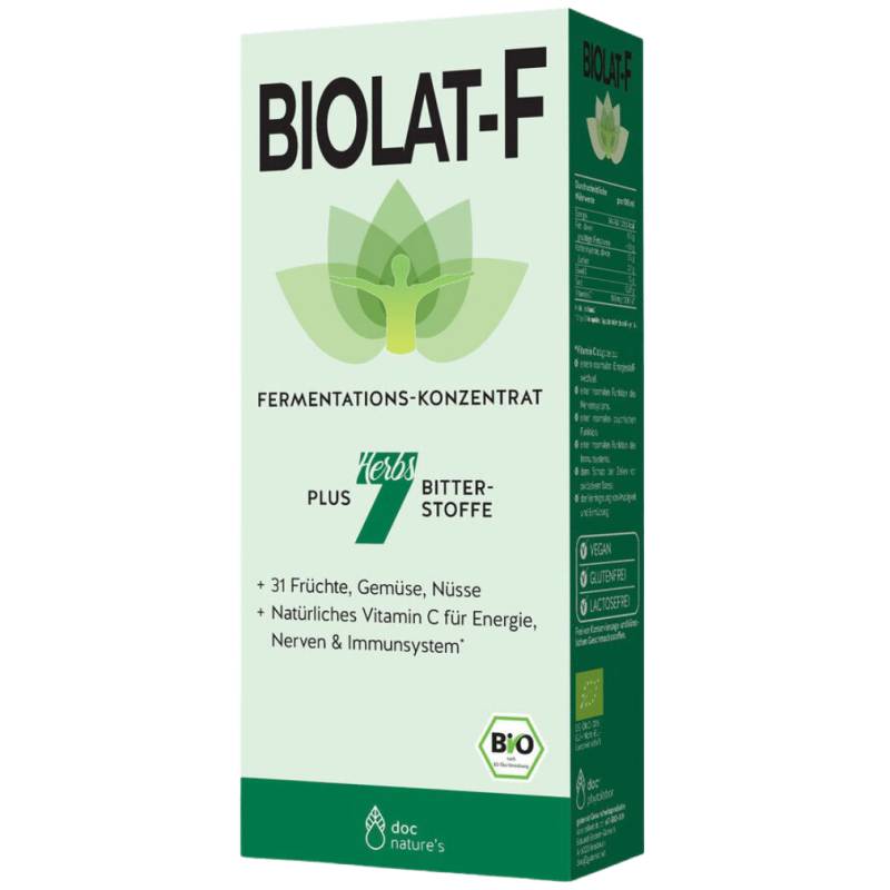 BIOLAT-F 7 Kräuter Fermentations-Konzentrat von Doc Nature’s