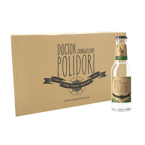 Doctor Polidori I Cucumber Tonic I Erfrischender Geschmack durch natürlich Gurkenextrakte I 24 x 200ml von Doctor Polidori