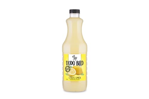 Dodo Bird Citrus Limon. Zitronenkonzentrat ideal für Cocktail-Zubereitung. 1,5l, Alkoholfrei. von Dodo BIrd