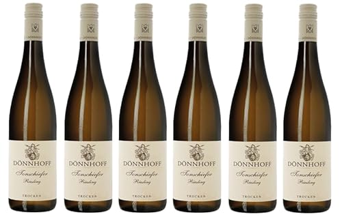 6x 0,75l - 2022er - Dönnhoff - Tonschiefer Riesling - VDP.Gutswein - Qualitätswein Nahe - Deutschland - Weißwein trocken von Dönnhoff