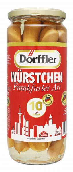 Dörffler Würstchen Frankfurter Art von Dörffler