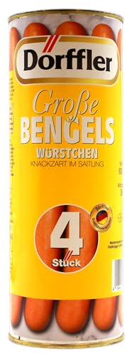 Dörffler Große Bengels Würstchen 4 Stück, 12er Pack (12 x 360g) von Dörffler