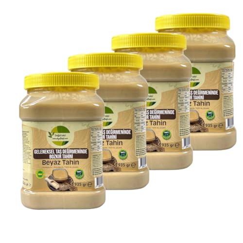 Dogaltakil Tahini - Sesampaste - Tahina - Tahineh - Tahin - Steingemahlen, Vegan 935g (935g, stück, 4) von Dogaltakil