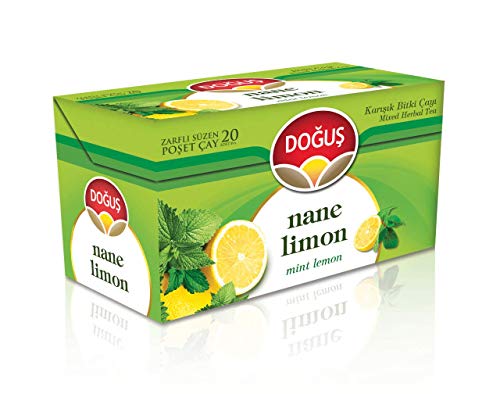 Dogus Kräutertee Minze Zitrone 20 Beutel mint lemon von Doğuş