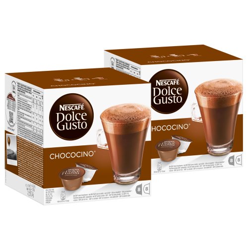 Dolce Gusto Chococcino, 16 Kapseln, 8 Getränke - 2 Stück von NESCAFÉ DOLCE GUSTO