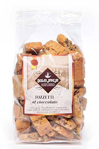 Cantucci or Tozzetti typicall Biscuits with chocolate - 350 gr - Dolci Aveja von Dolci Aveja