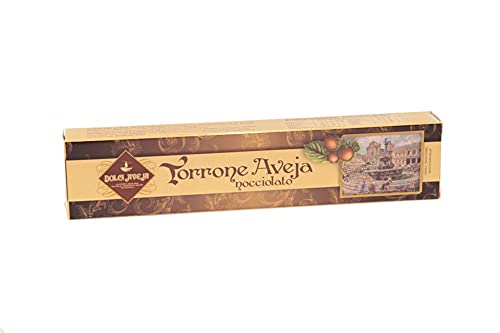 Dolci Aveja - 3x200gr Handwerklich hergestellter Nougat Gianduja mit italienischer Haselnuss - hergestellt in Italien - Tipical Nougat Abruzzo von Dolci Aveja