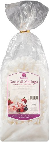 Gadeschi Gocce di Meringa 250g Tüte (Baiser Tropfen) von Dolciaria Gadeschi