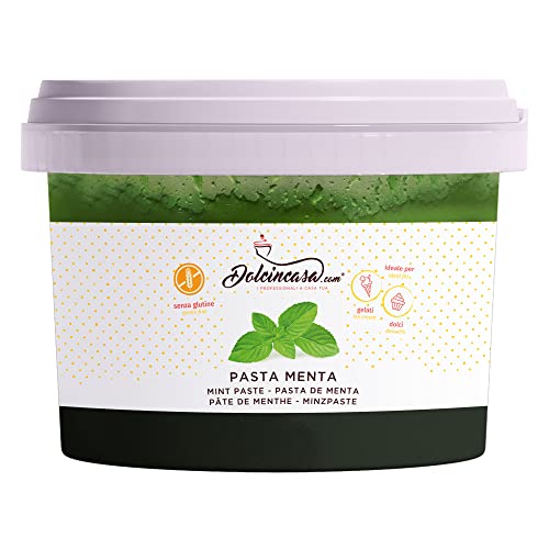 Dolcincasa.com Grüne Minze Geschmack Eis-Paste Ideal für Slush Glutenfrei von Dolcincasa.com