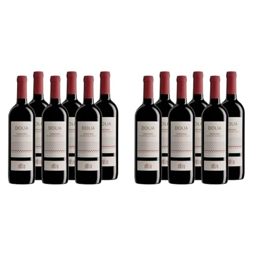 Cannonau di Sardegna DOC "Dolia" Rotwein Sardinien trocken (6 x 0.75l) (Packung mit 2) von Dolianova