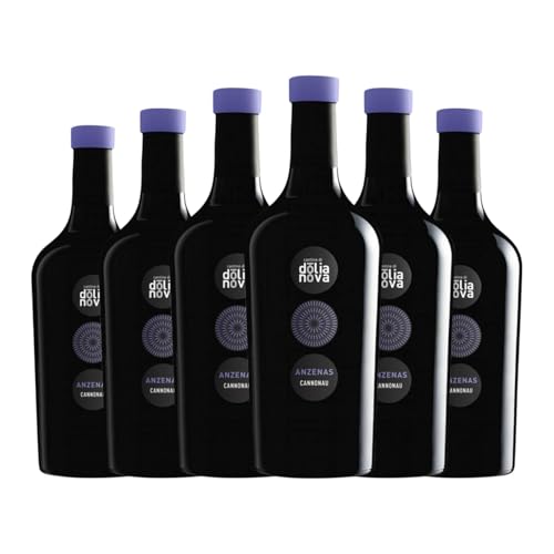 Dolianova Anzenas Cannonau Cannonau di Sardegna 75 cl Rotwein (Karton mit 6 Flaschen von 75 cl) von Dolianova