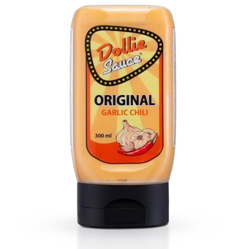 Dollie Sauce Original, Garlic Chili, Holländische Sauce für BBQ, Burger, Sandwich, Pommes, 300ml (Original) von Dollie Sauce