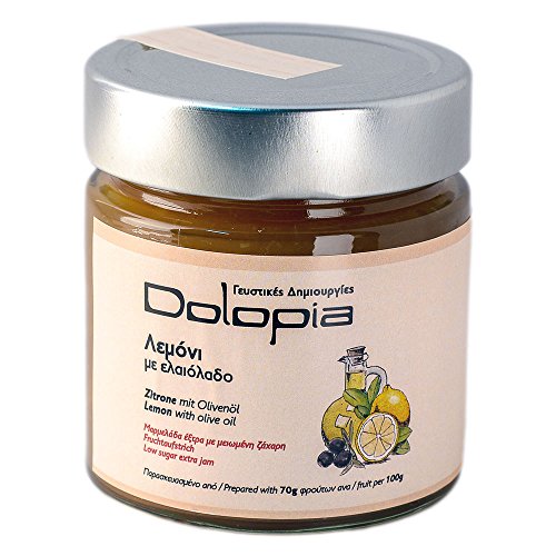 Dolopia - Zitronen Marmelade mit Olivenöl, 280g von Dolopia